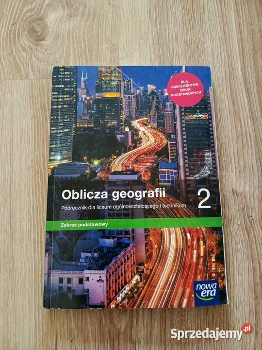 Oblicza geografii 2 tradycyjny podręcznik Poznań