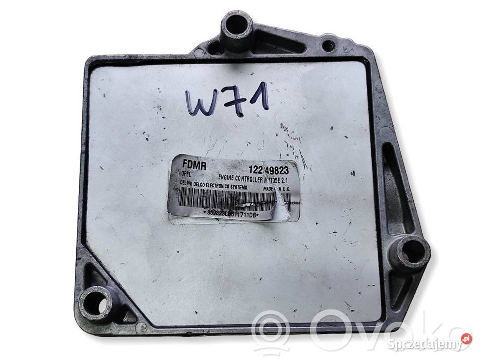 Opel Meriva A 16 ZESTAW STARTOWY KOMPUTER wielkopolskie