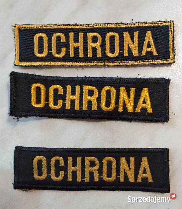 Naszywki OCHRONA Gniezno