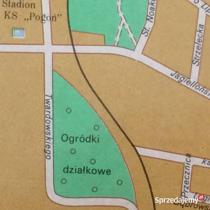 3384 Plan Szczecina Centrum Antykwariat zachodniopomorskie Szczecin