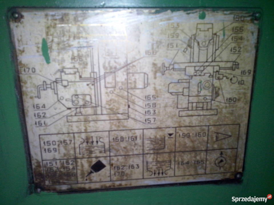 Frezarka 6P81 Strzyżów