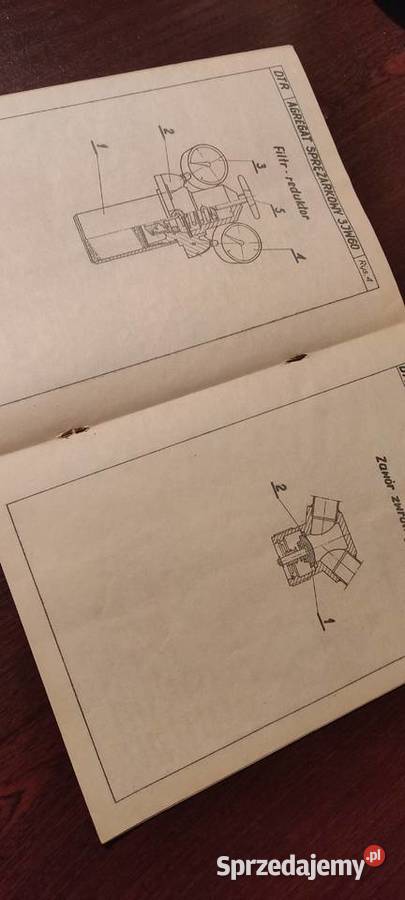 DTR indtrukcja kompresor agregat spreżakowy ASPA