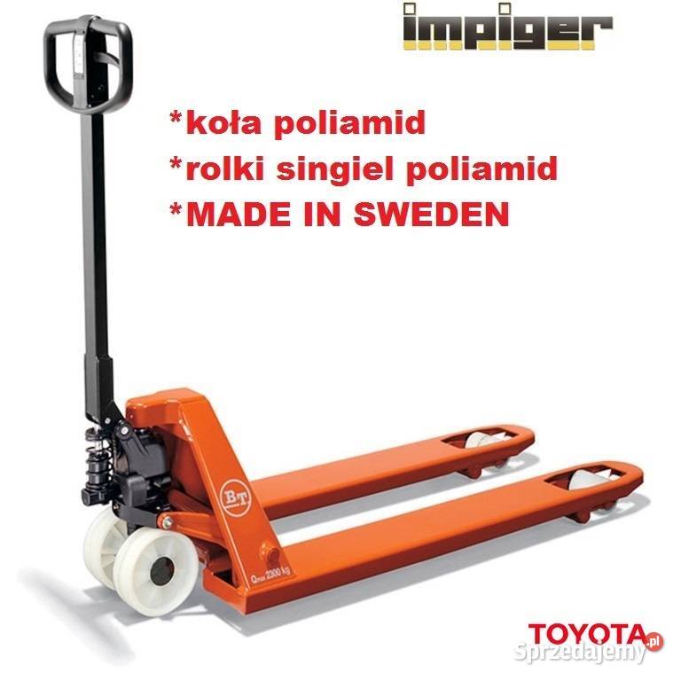 Wózek paletowy BT Toyota LHM230 N1 singiel 115