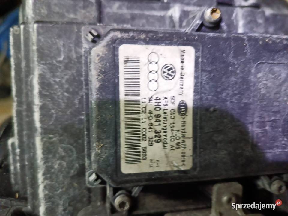 Lampy audi A6C7 bi xenon skrętne Rok produkcji 2011