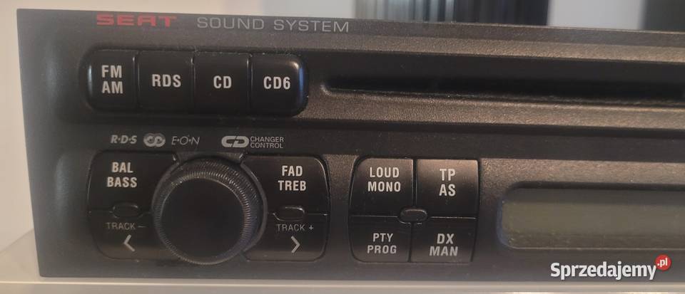 Oryginalne radio Aura CD Seat Leon I Toledo II pomorskie Tczew