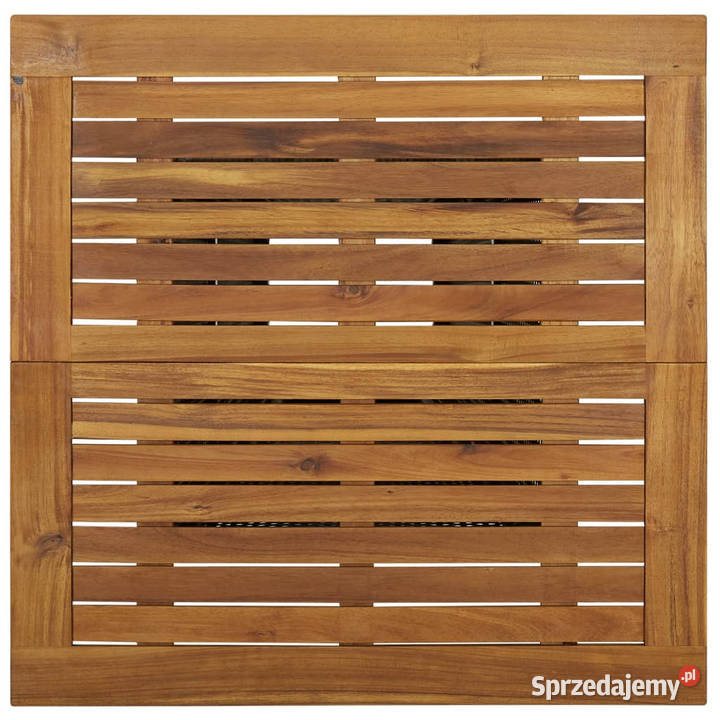Stolik barowy szary 80x80x110 rattan PE i lita Warszawa sprzedam