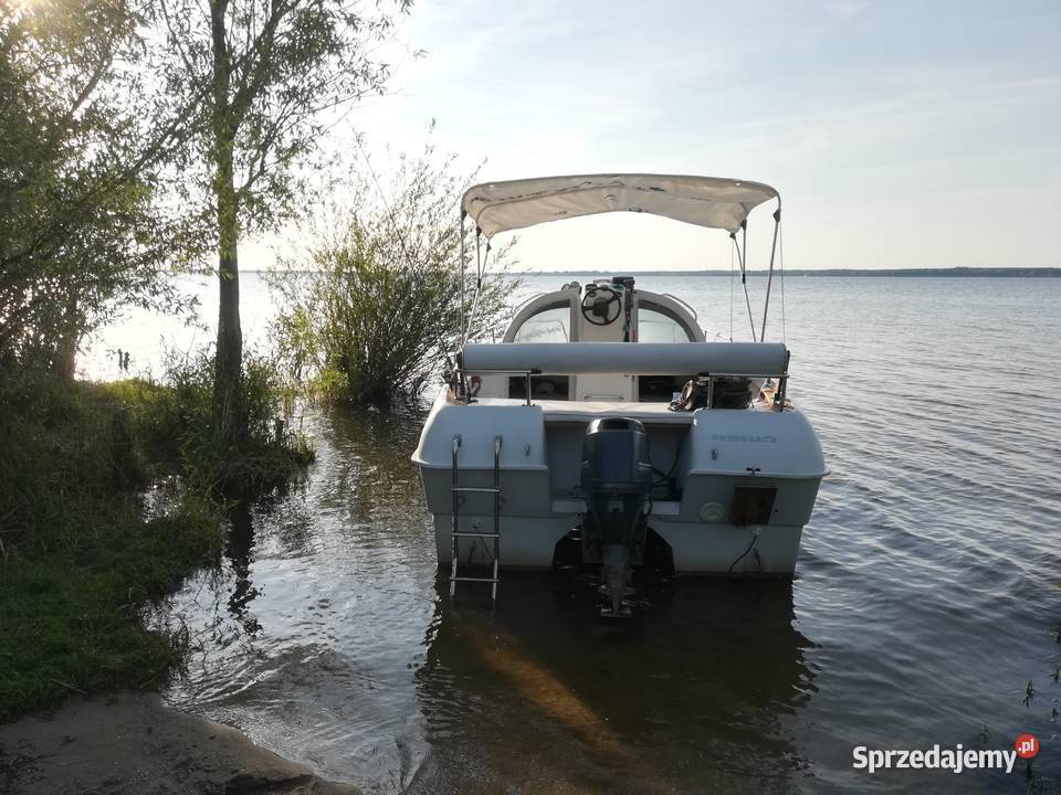 łódź motorowa kabinowa kabinówka silnik 40 i Lubliniec