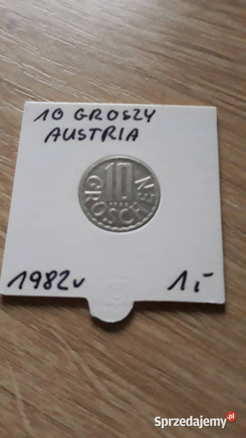 10 Groschen Austria 1982 r wielkopolskie Konin