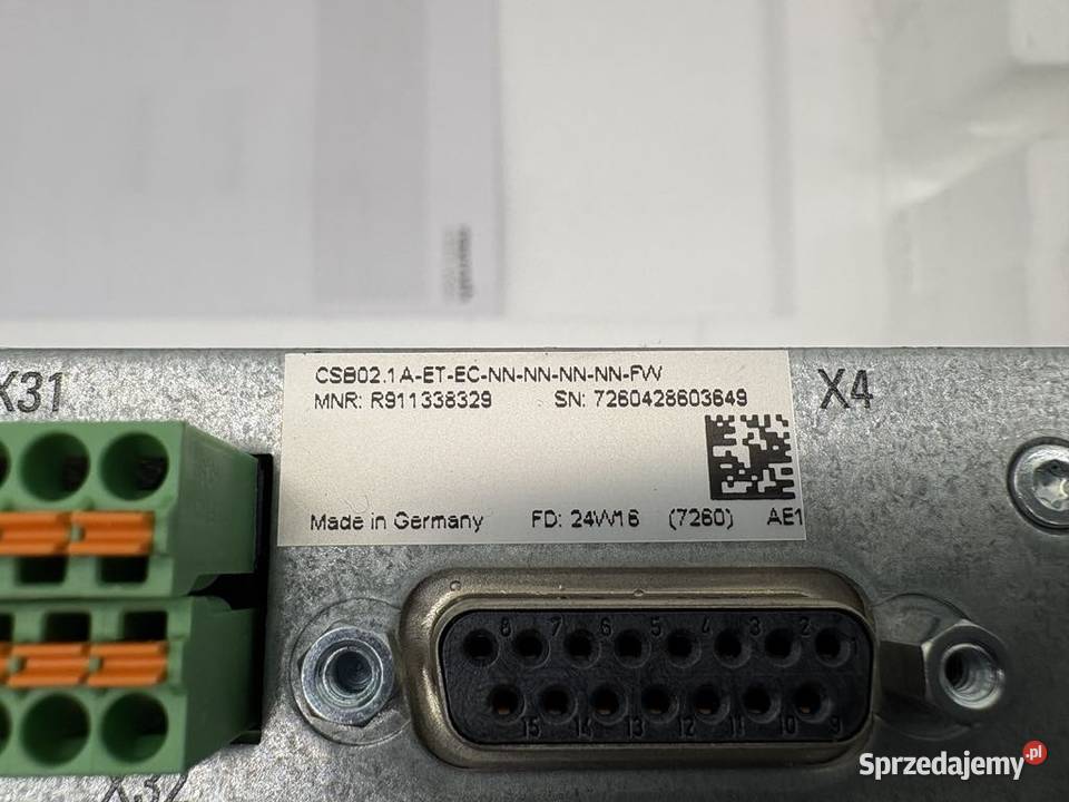 Rexroth HCS021E W0070 A 03 NNNN R911298372 Warszawa sprzedam