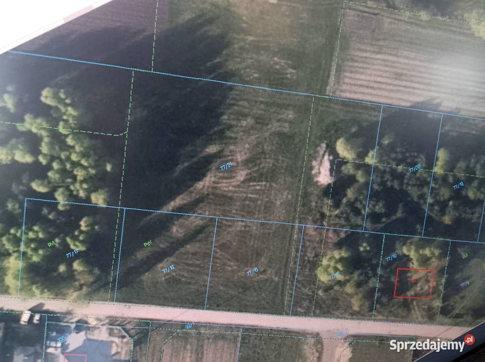działka budowlana Czyżeminek k Rzgów Tuszyn 1000m2