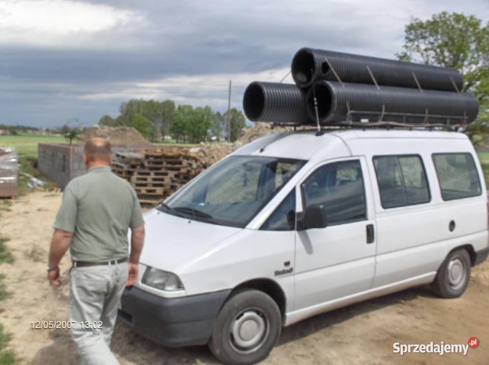 Bagażnik dachowy Peugeot Expert Jumpy Scudo Rudziczka