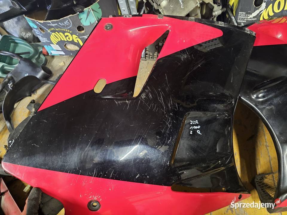 Kawasaki ZZR 1100 plastiki owiewki boczne dolnośląskie Jelenia Góra