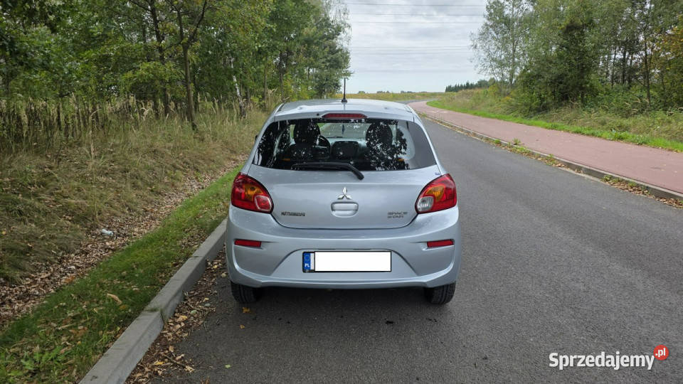 Mitsubishi Space Star klimatyzacja II 2012 srebrny Chełm Śląski