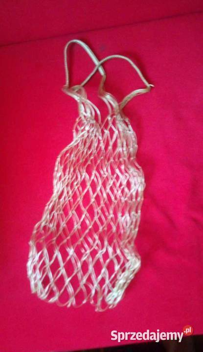 PRL antyk siatka żyłkowa na zakupy Warszawa