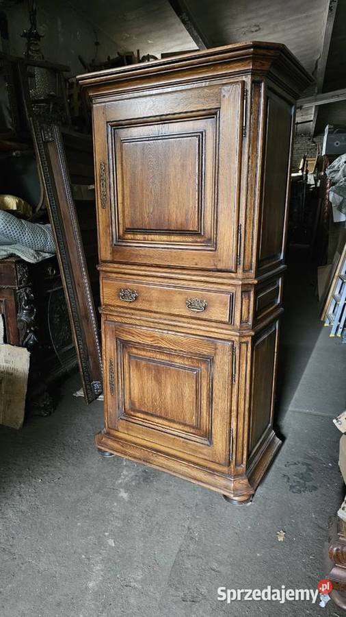 Pojedyncza szafa dębowa lity dąb 1 komplet Wałbrzych