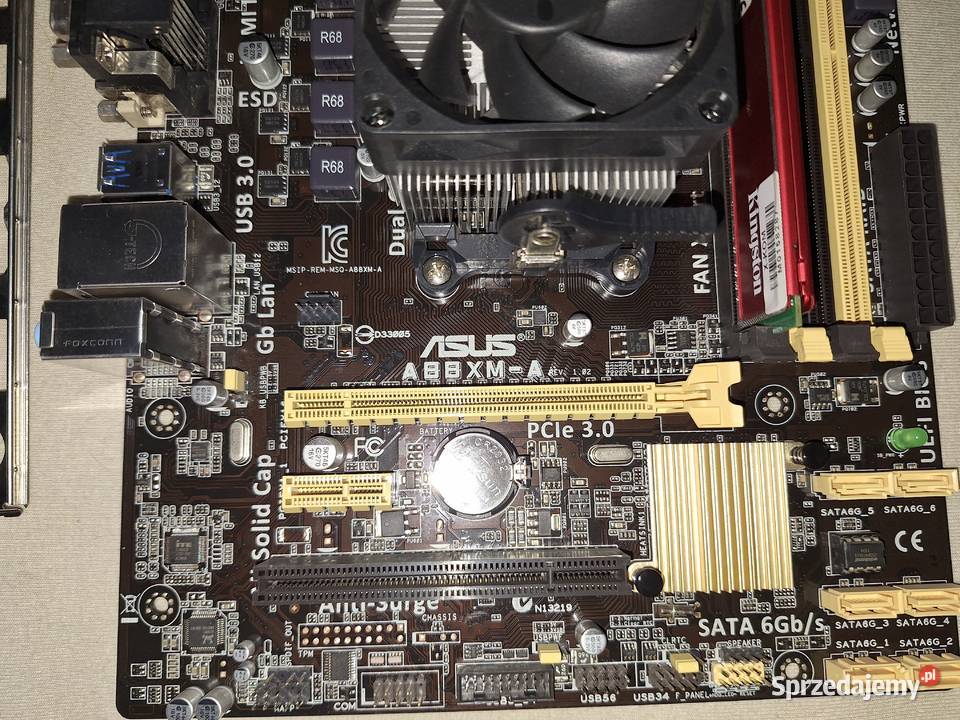 Płyta Główna AMD FM2 A107850K ASUS A88XMA 8GB Elbląg