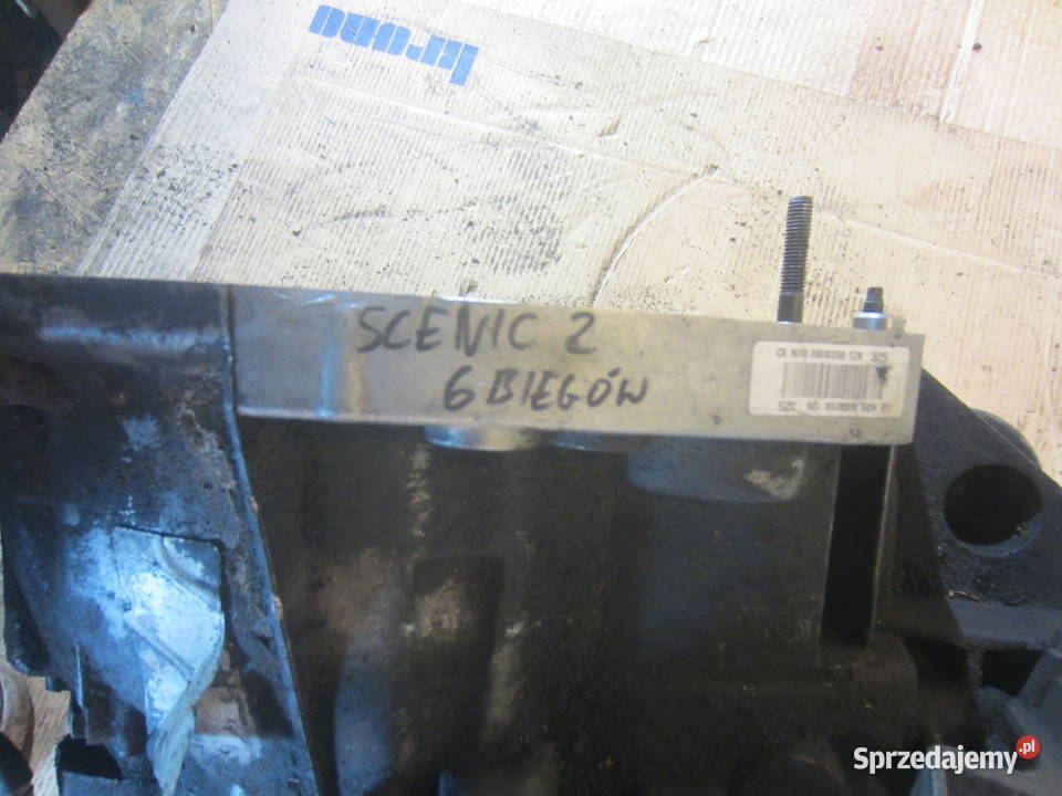 skrzynia biegów 6b renault scenic 2 19 manual zachodniopomorskie sprzedam