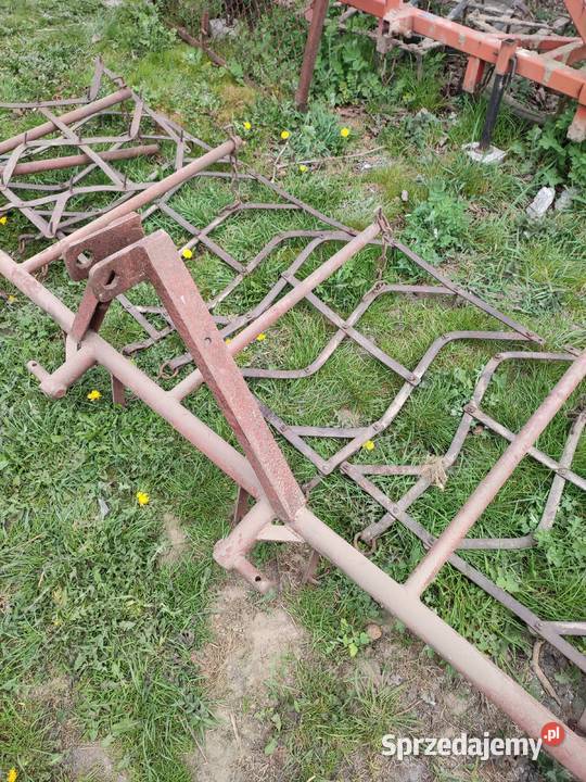 Bronki brony lekkie ziemniakach Maszyny rolnicze Gołuchów