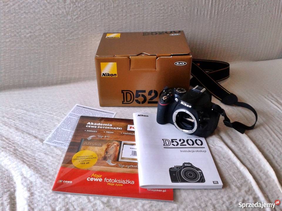 Aparat Nikon D5200 BODY NOWY Sosnowiec