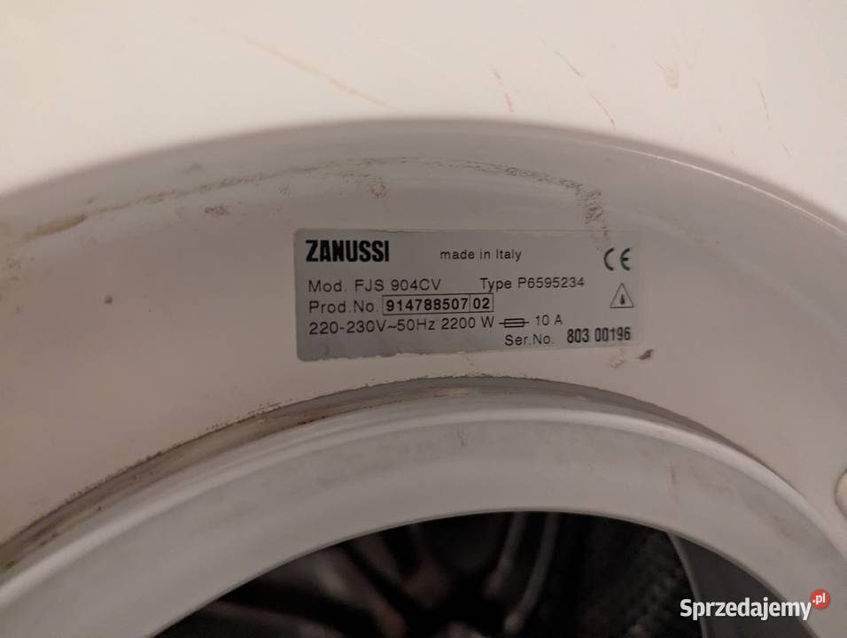 Pralka Zanussi