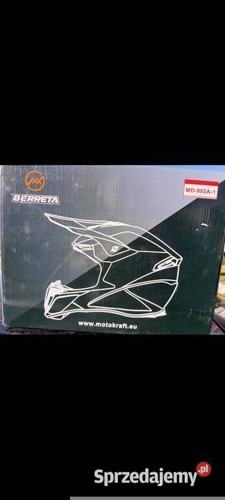 Sprzedam Dwa kaski Crossowe Nowe