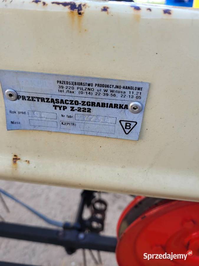 Przetrzasarka taśmowa Akpil 3 rzędowy Agromasz świętokrzyskie