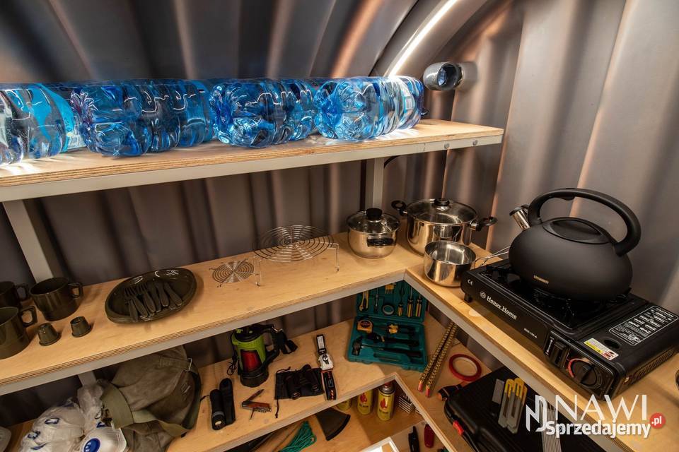 Gotowy Schron Bunkier preppersa ziemianka Warszawa sprzedam