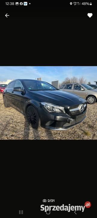 Mercedes CLA 22cdi Automat 2017r Lift Kombi Dobrzyca