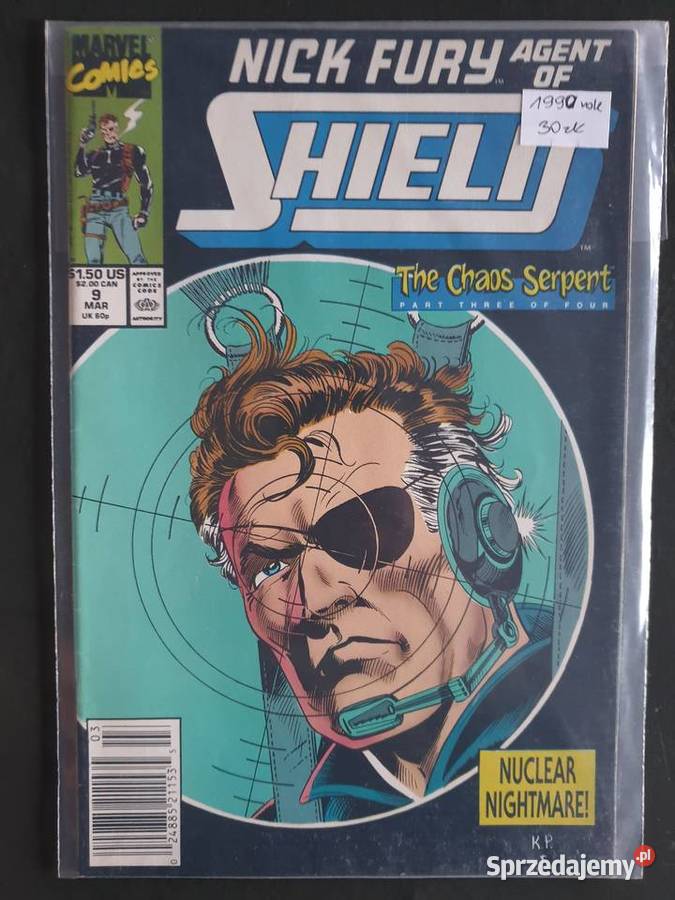 Nick Fury Agent Of SHIELD 13 komiksów Marvel USA Superbohaterowie Gdynia