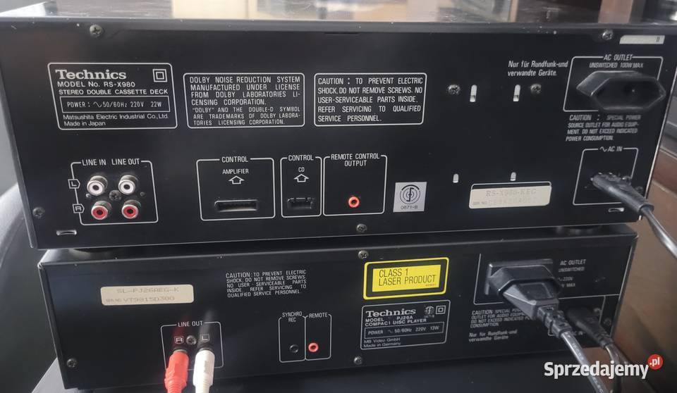 Technics RSX980 Magnetofon midi podkarpackie Jasło sprzedam