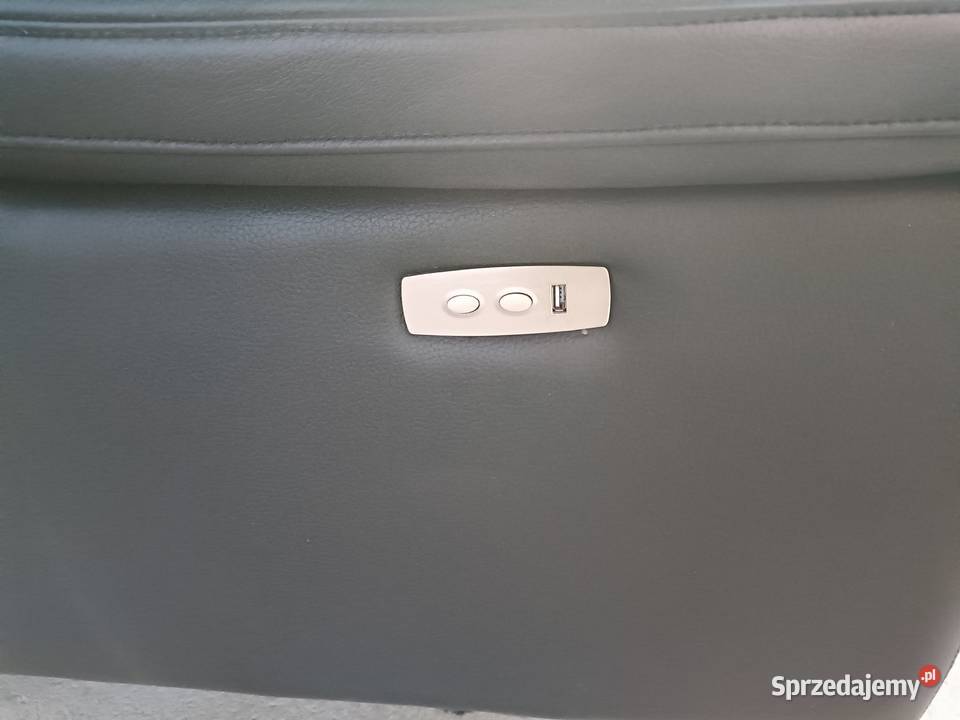 Sprzedam narożnik ze skóry Komplety wypoczynkowe Konin