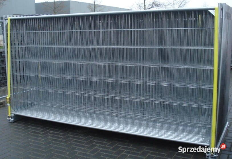 Stojak podwójny paleta transportowa do ogrodzeń