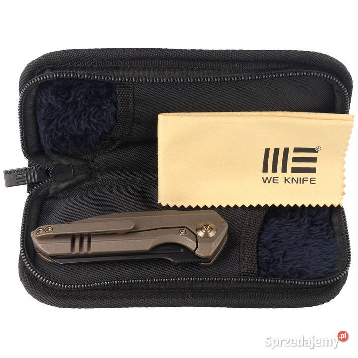 Nóż składany WE Knife StarHawk Bronze Titanium Akcesoria, narzędzia i noże Turystyka Warszawa sprzedam