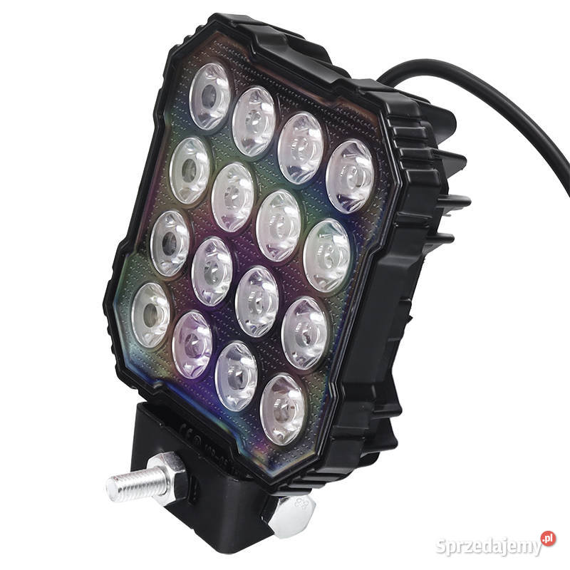 LAMPA ROBOCZA LEDOWA PROSTOKĄTNA 16 LED 30W HQ