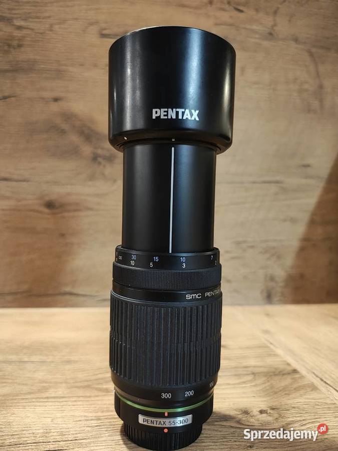 Sprzedam obiektyw SMC PentaxDA 55300mm F458 ED Białystok sprzedam