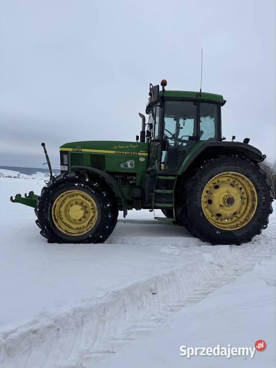 John Deere 7810 TUZWOM Pneumatyka Nawigacja Krynice