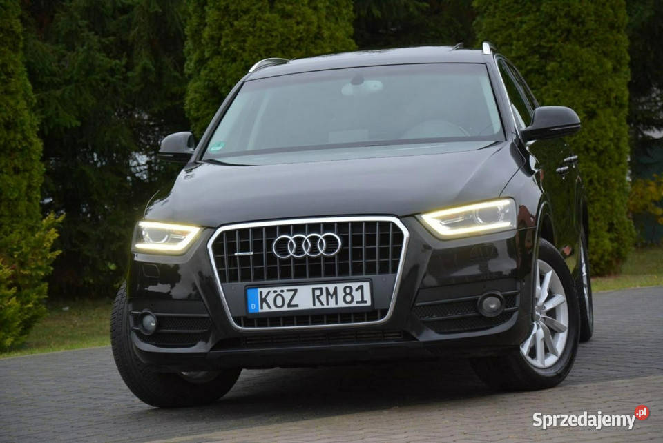 Audi Q3 Panorama Quattro Ledy biXenon Navi diesel Motoryzacja Ostrów Mazowiecka