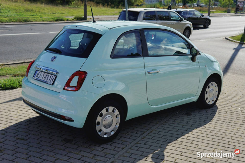 Fiat 500 salon Polska seria 4 piękny kolor 12 gniazdo USB Warszawa