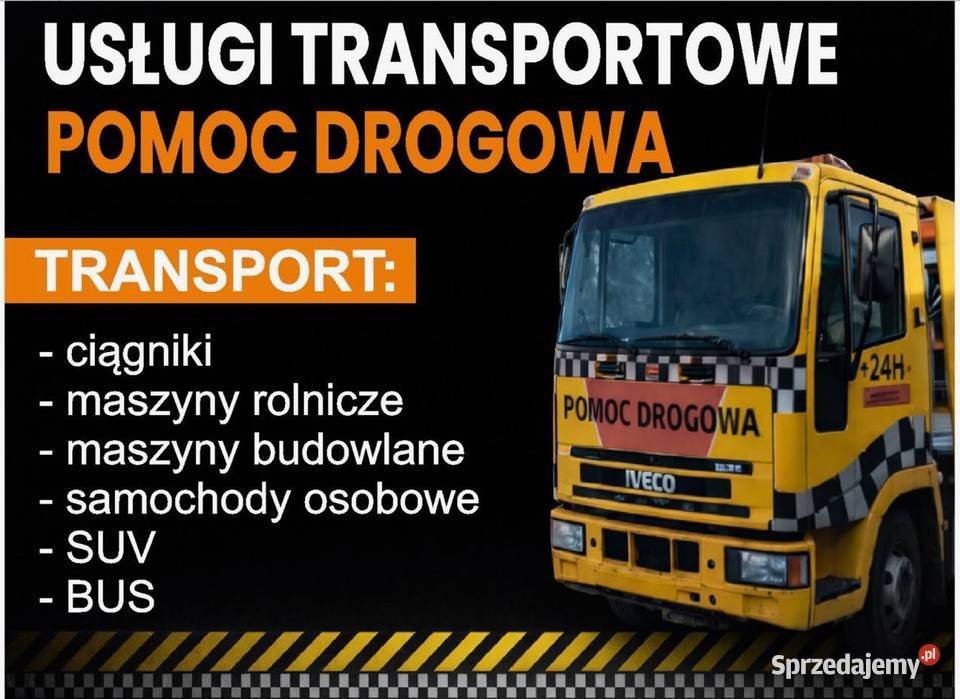 Usługi Transportowe Pomoc Drogowa lubelskie Zawadów