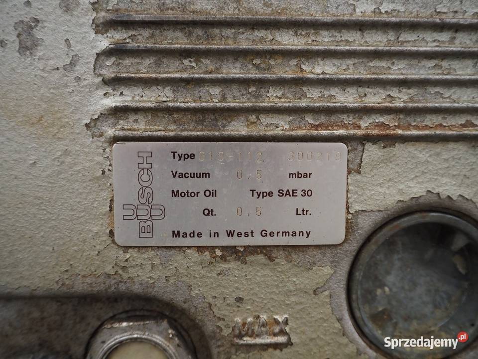 Przechylna masownica próżniowa Krotoszyn