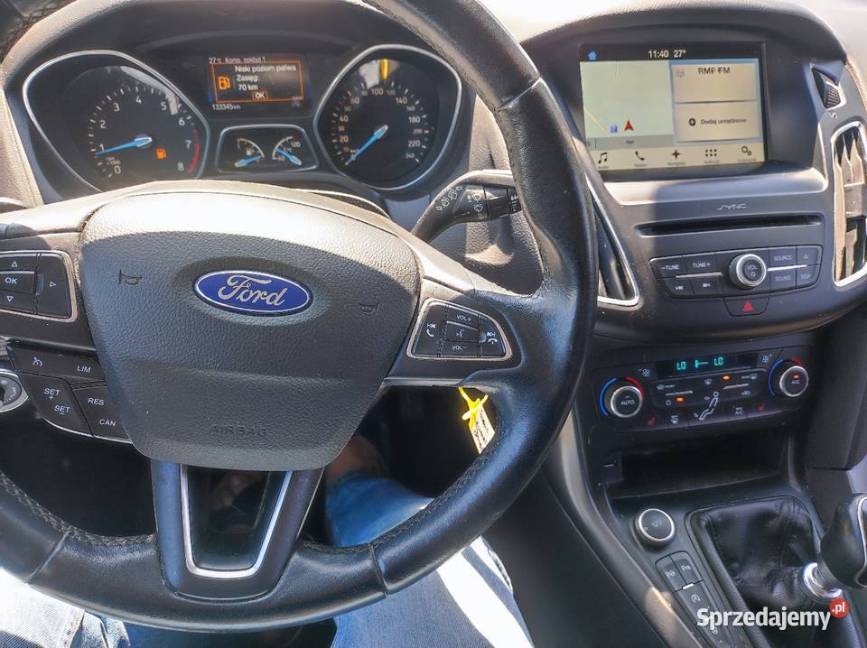 Ford Focus MK3 10 benzyna 2017 roku Serwisowany światła przeciwmgielne Ryki