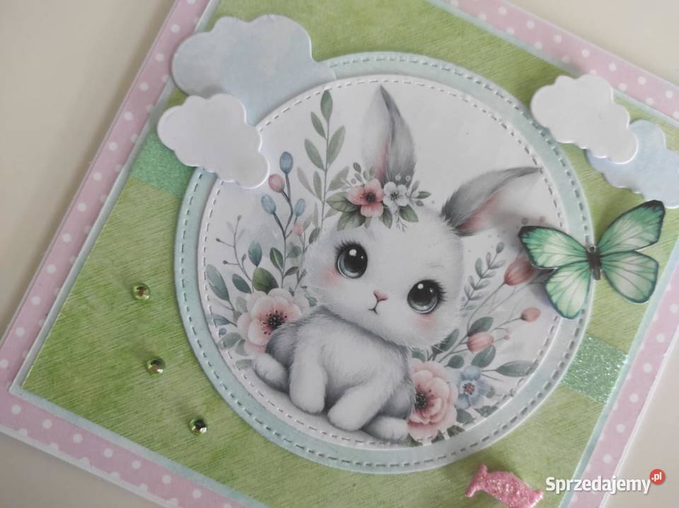 Kartka okolicznościowa ręcznie robiona na Łódź