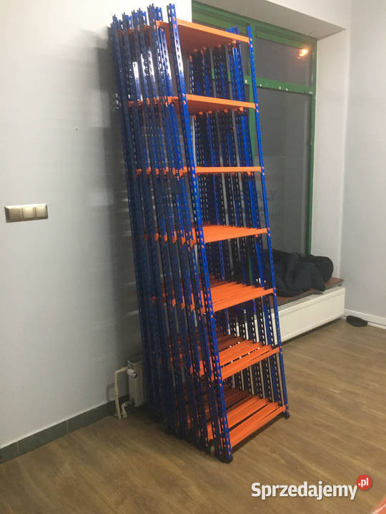 Regały półkowe metalowe o różnych wymiarach 5 47cm Kraków