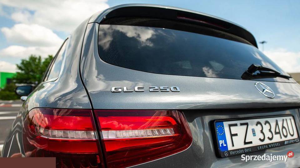 Mercedes GLC 250 4MATIC 211 9GTRONIC 2017r Fra benzyna lubuskie Zielona Góra