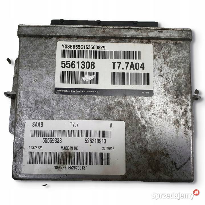 Saab 95 95 I 20 T turbo STEROWNIK SILNIKA Chełm