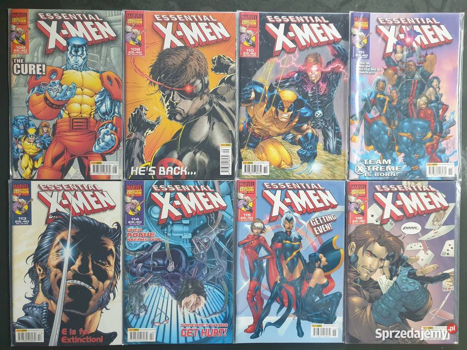 The Essential XMen 49 komiksów komiksów Marvel Gdynia sprzedam