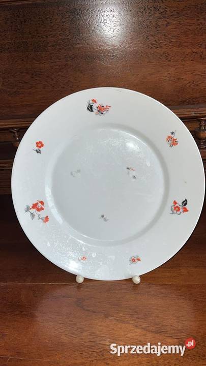 Talerz Do drugiego dania Giesche 1928 1929r Gdańsk