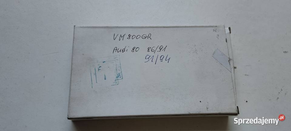 Szkło lusterka prawe Audi 80 B3B4 niebieskie Motoryzacja Luzino