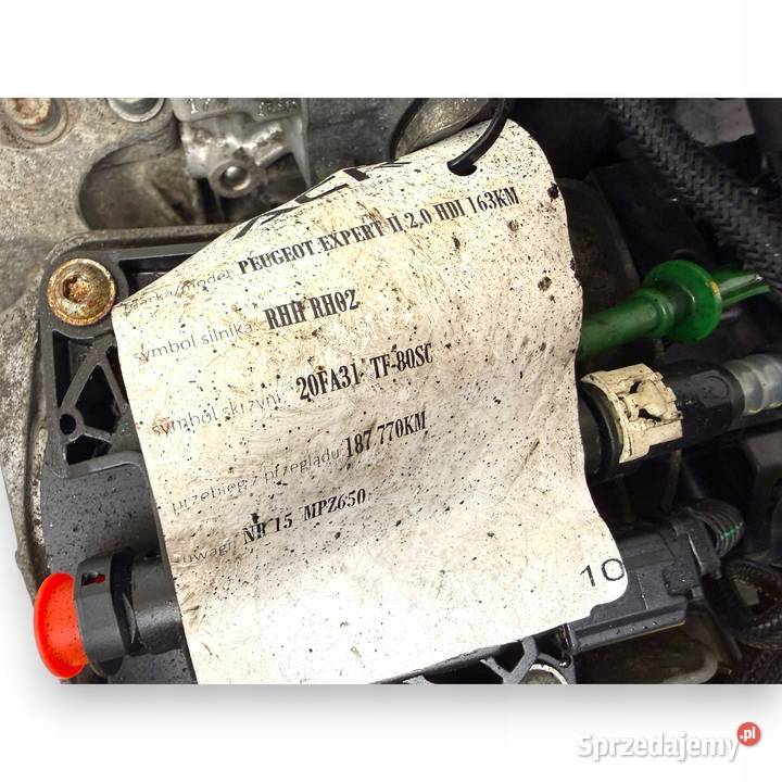 SILNIK RHH RH02 Peugeot RCZ 407 508 3008 5008 lubelskie Chełm sprzedam
