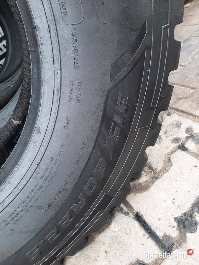 Opona używana ciężarowa 31580R225 AUSTONE ADM215 315 Zaścianki sprzedam